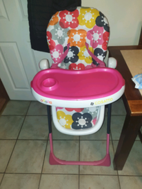 cosatto high chair watermelon